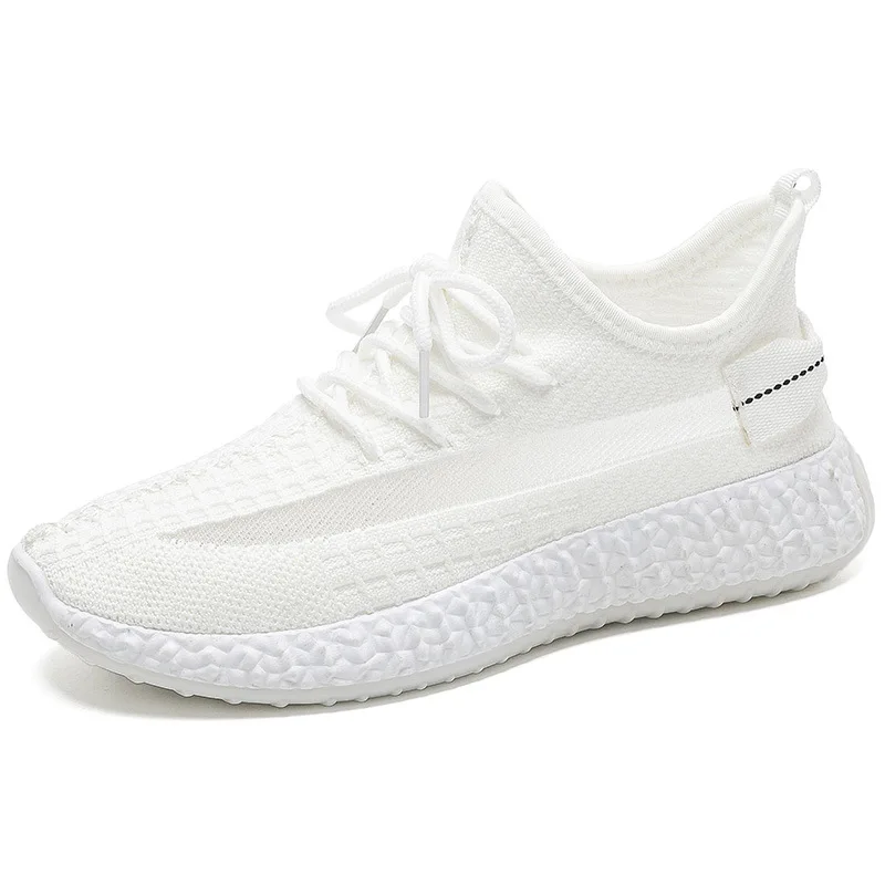 

Old Daddy Shoes 2021 Summer New Women's Shoes Casual White Flying Woven Coconut Shoes Breathable Running Sneakers Women