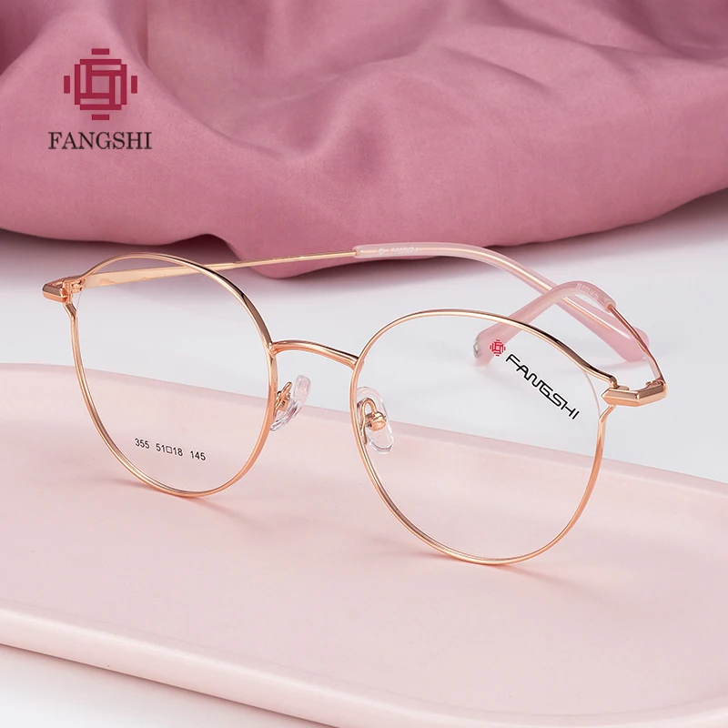 Модные оптические очки из сплава оправа для женщин милые прозрачные
