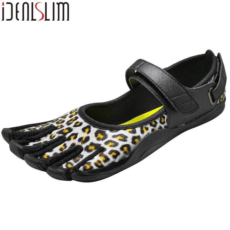 IDEALSLIM пять 5 пальцев с тканым верхом обувь для прогулок изображением Для мужчин