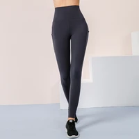 seamless yoga leggings pocket sport fitness women sportswear elastic lift hip high waist slim women yoga gym clothing