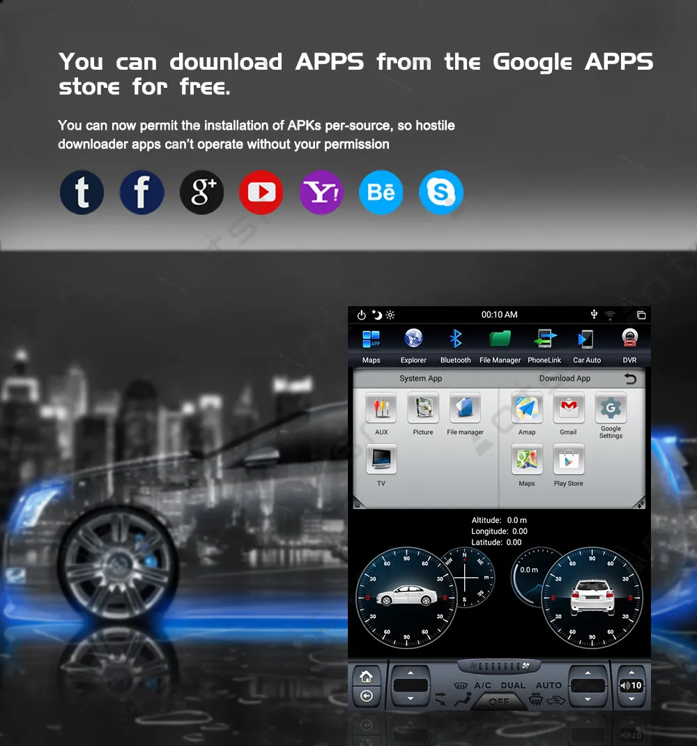 AOTSR WIFI Android 8.1 Tesla style DSP HD AUDIO Car GPS Navigation For Chevrolet sonic sail+ Multimedia Player Radio