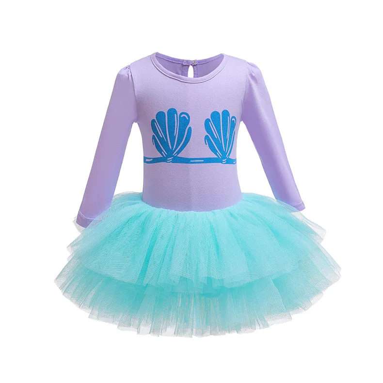 Розничная продажа Повседневное платье принцессы для девочек возрастом от 2 до 6