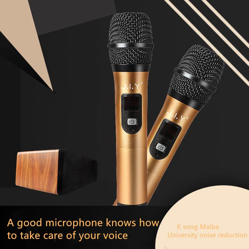 

Беспроводной микрофон высокой мощности 120 Вт, домашняя K-трека, стандартная звуковая карта в реальном времени поставляется с микрофоном, вст...