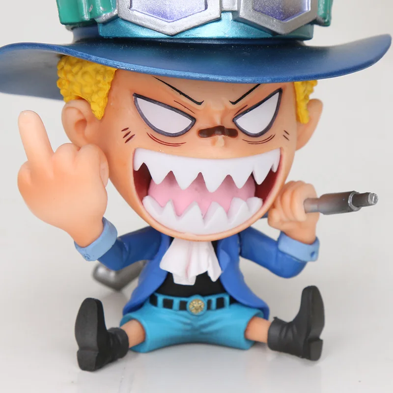 Luffy Figure one piece Figure Sanji Roronoa Зоро удерживает винную бутылку Franky Автомобильные украшения GK ver. ПВХ модель подарок аниме фигура