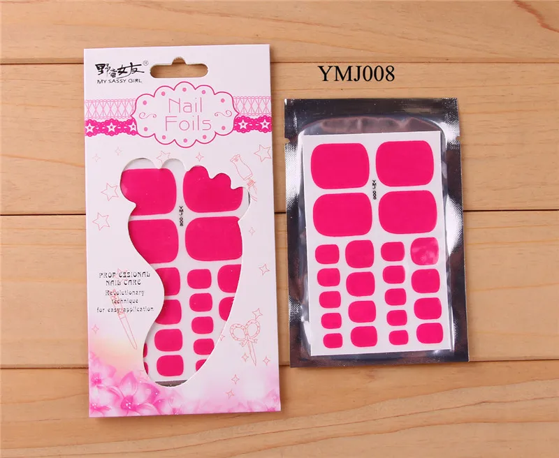 1 лист клейких наклеек на ногти с блестками Летние Стильные накладные полным