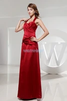 free shipping red long dress 2016 plus size womens formal davids bridal bridesmaid dresses champagne colored bridesmaid dress