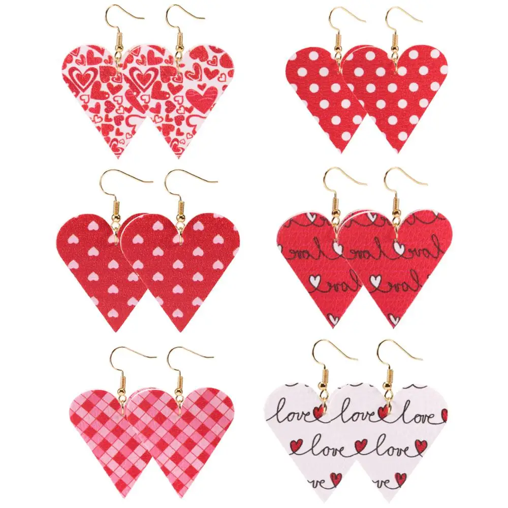 Новые висячие серьги в богемном стиле длинные на День святого Валентина из