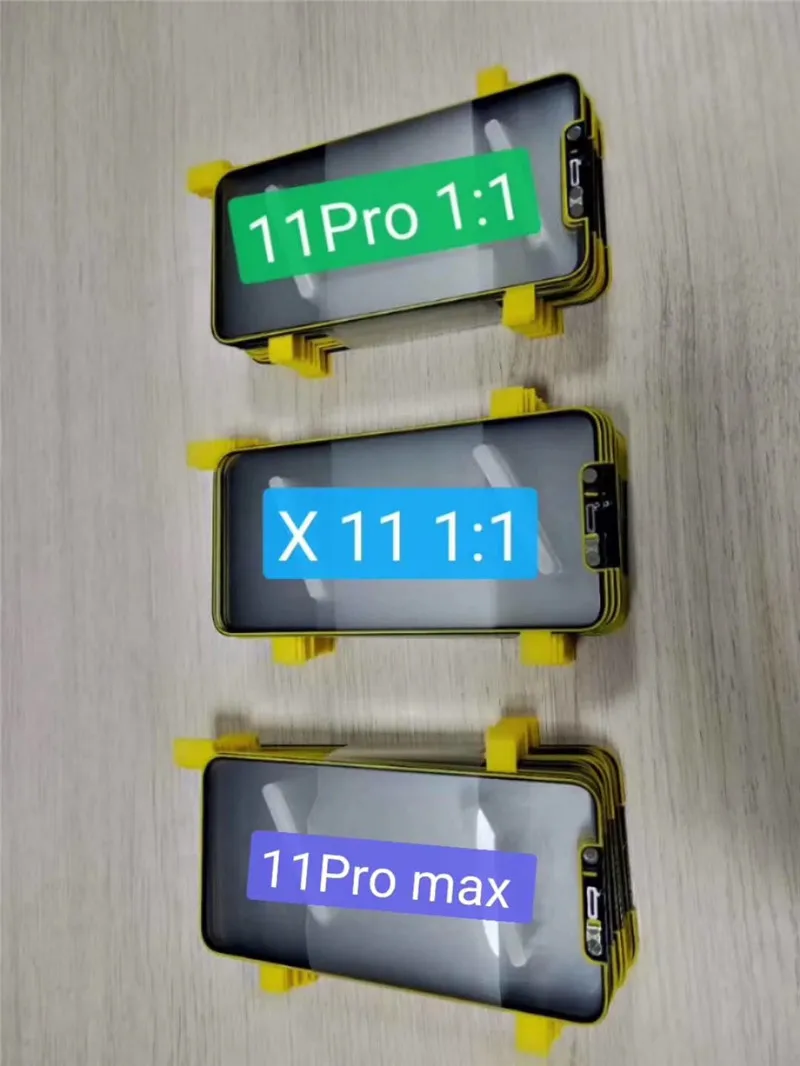 2 шт./лот 1:1 AAA качество для iPhone X XR XS Max 11 11Pro бетонный завод Передний сенсорный экран