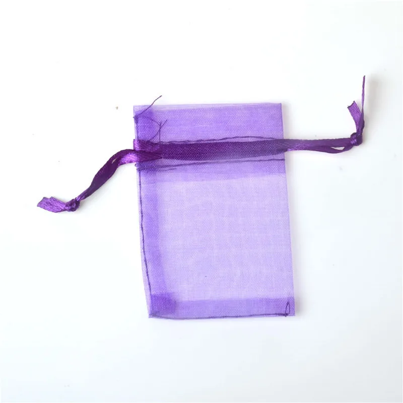 dark purple 10 шт./лот(11 размеров) Органза Подарочные сумки свадьба день рождения конфеты шоколадные сумочки подарок на Рождество, Хэллоуин коробка упаковочные сумки - Цвет: dark purple