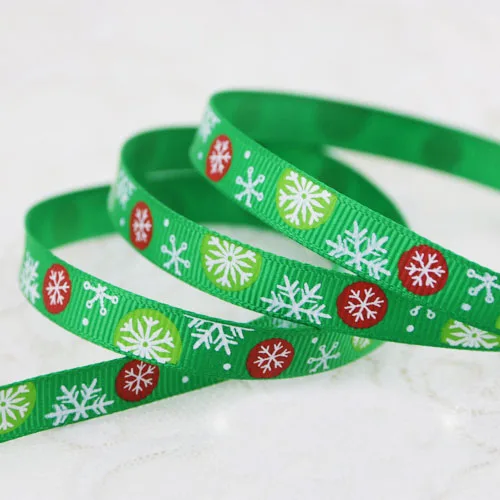 Рождественские ленты с буквенным принтом 10 мм 2 метра/партия рождественские