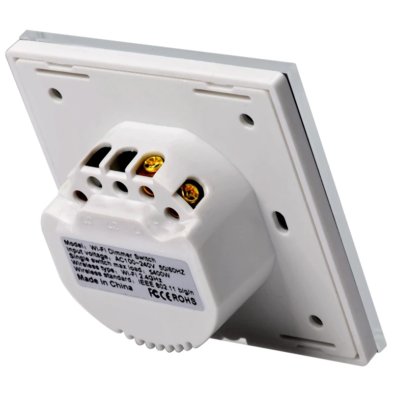 Управление приложением Wi-Fi умный светодиодный переключатель диммер настенное по