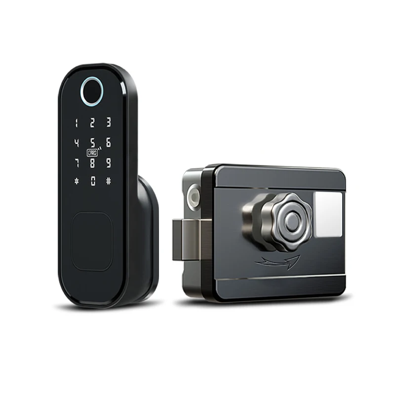 Дешево Дверной смарт-замок с дистанционным управлением и поддержкой Wi-Fi