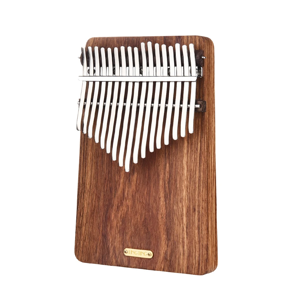 LINGTING K17P 17 клавиш портативный Пальчиковый пианино Kalimba Mbira Sanza из массива дерева с