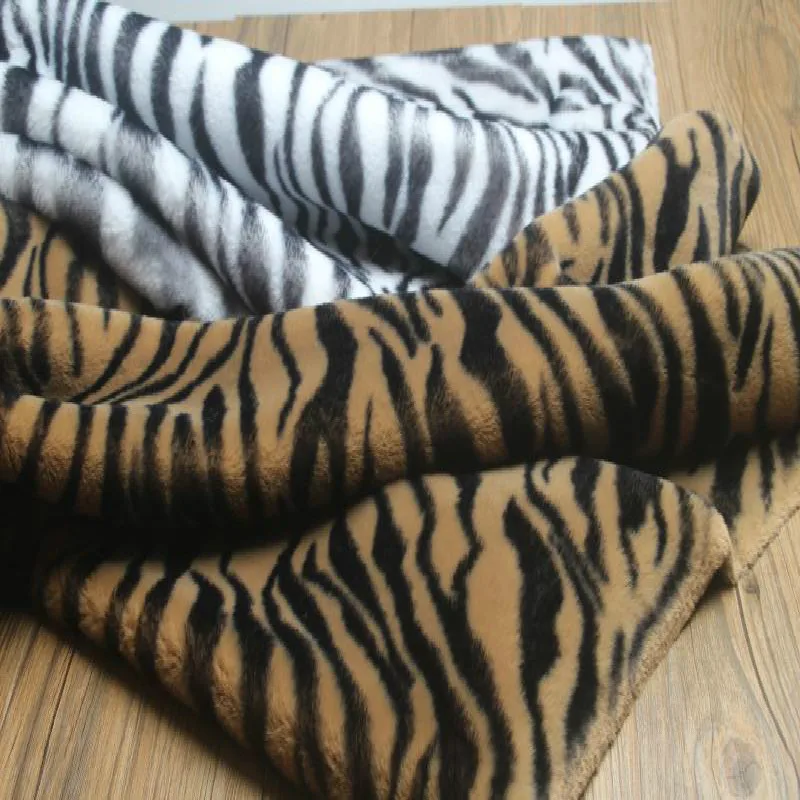 Костюм из искусственного меха кролика с принтом тигра и зебры 1 м | Дом сад