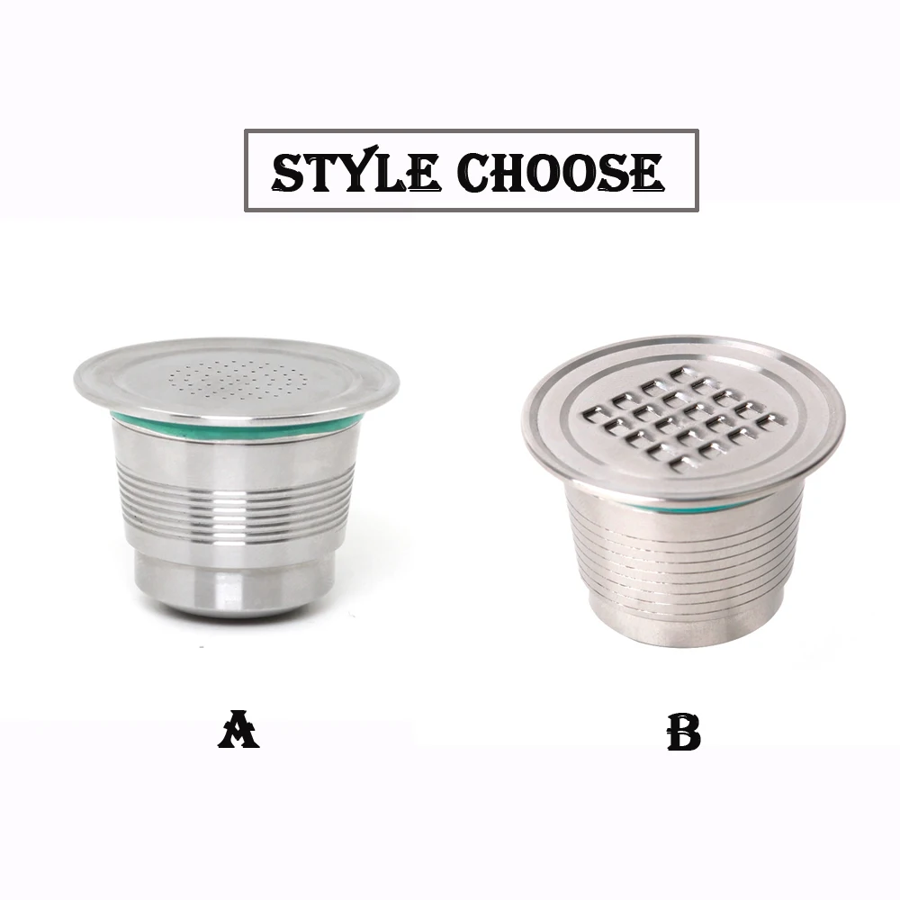 Nes пресс o машина кофе фильтр из нержавеющей стали металла многоразовые капсулы Pos