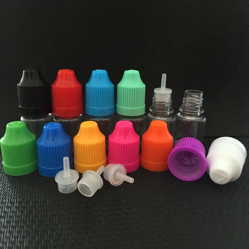 200 шт. пластиковые флаконы-капельницы для электронных сигарет 5 мл 10 15 20 | Дом и сад