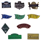 Брошь в виде волшебных заклинаний, заколка для фанатов из фильма Ведьмак, ювелирные изделия, заклинания, подарок для влюбленных