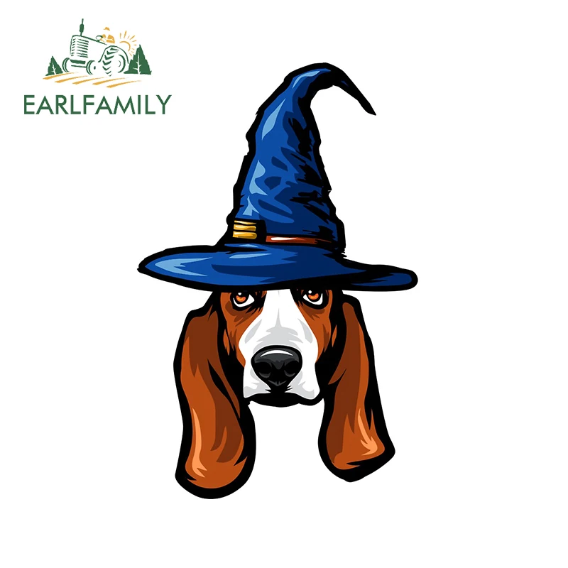 

EARLFAMILY 13 см x 8,9 см для bассета искусственная мотоциклетная наклейка граффити автомобильные сборники забавное виниловое украшение
