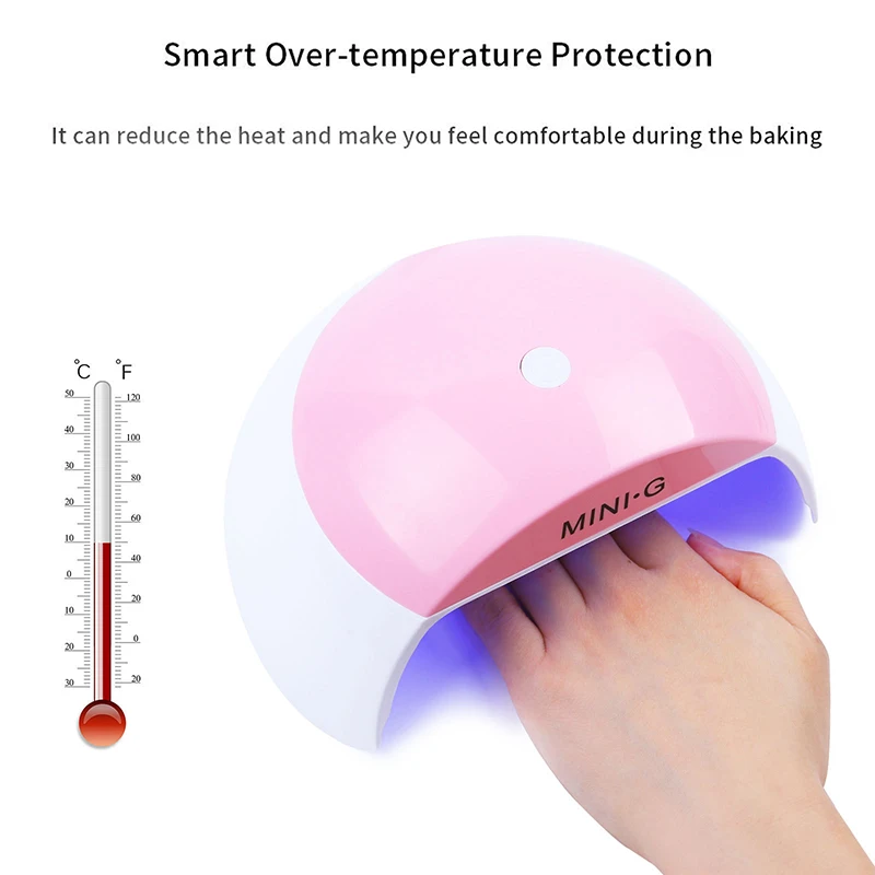 Лампа для ногтей с умным датчиком 48 Вт Сушилка ультрафиолетовая лампа не черная