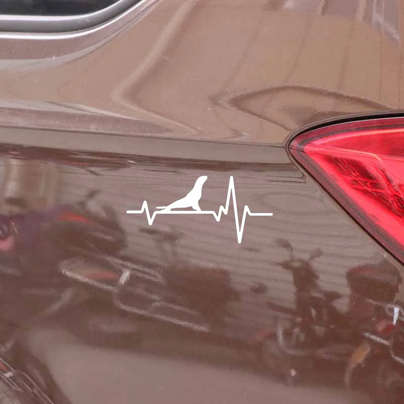 16 3 см * 7 5 морской Лев животное любовь аквариум сердцебиение винил