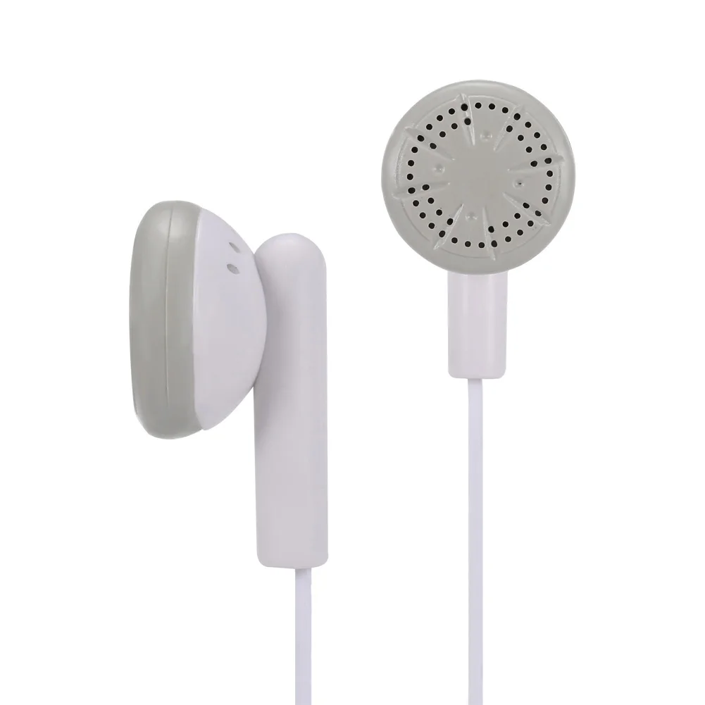 

Portable 3.5mm Jack Earphone Durable Earbud Headphone Headset for MP3 MP4 PSP White