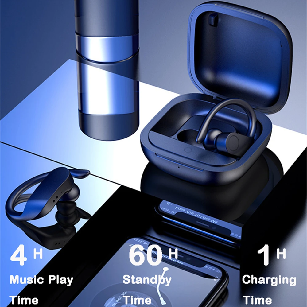 Беспроводные Bluetooth наушники B1 B10 TWS стереонаушники водонепроницаемая гарнитура с