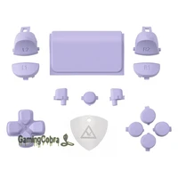 extremerate light violet l1r1 l2r2 trigger dpad home share options full set buttons for ps4 slim pro controller cuh zct2