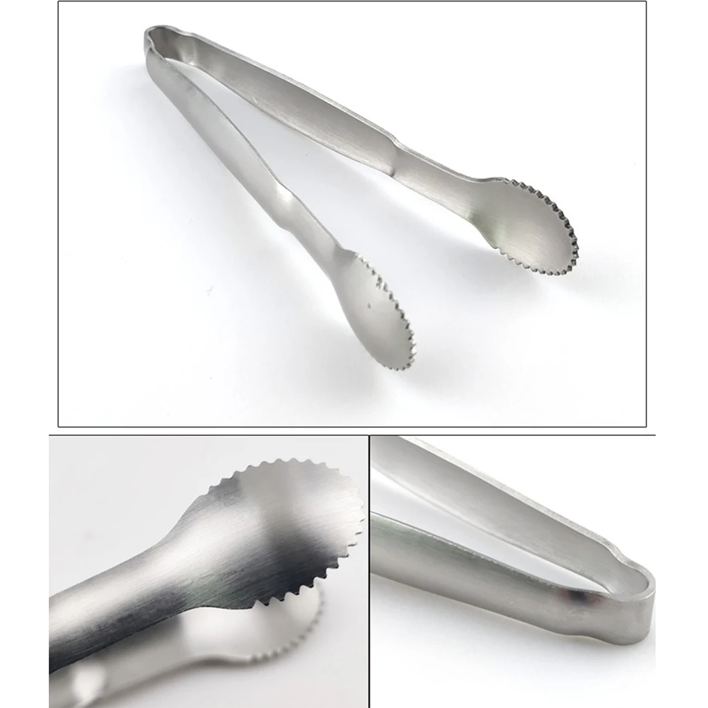 3 шт./компл. мини Сервировочные щипцы из нержавеющей стали утолщенные