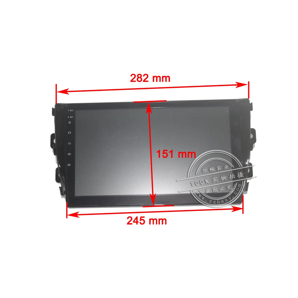 Автомобильный мультимедийный плеер HACTIVOL 2 Гб + 32 ГБ Android 8 1 для ZOTYE T600 2014-2016 dvd-плеер