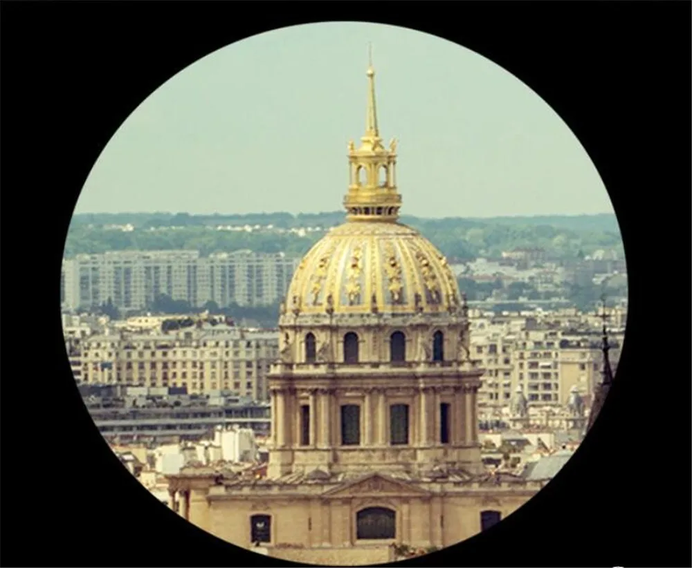 Milofi Эйфелева башня город ландшафтный пейзаж Фотофон | Обустройство дома