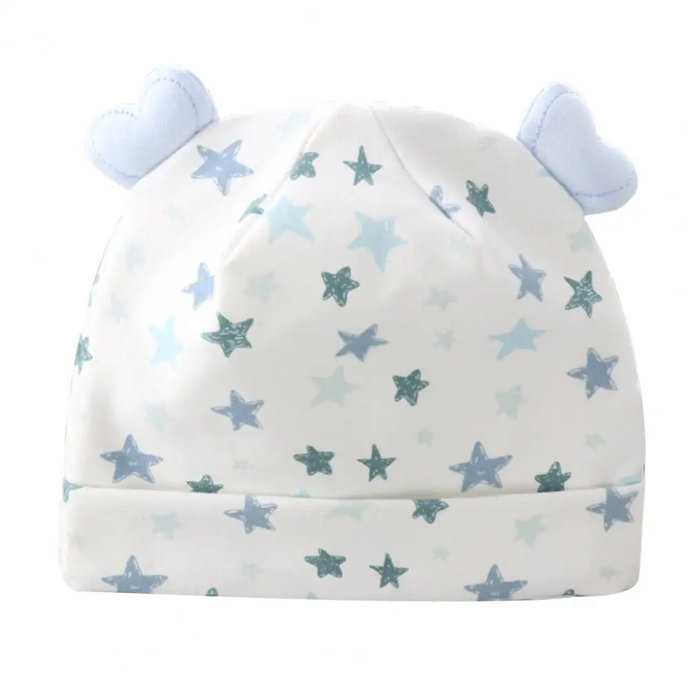 

Infant Hat Printed All-match Skin Friendly Baby Beanie Cap for Summer