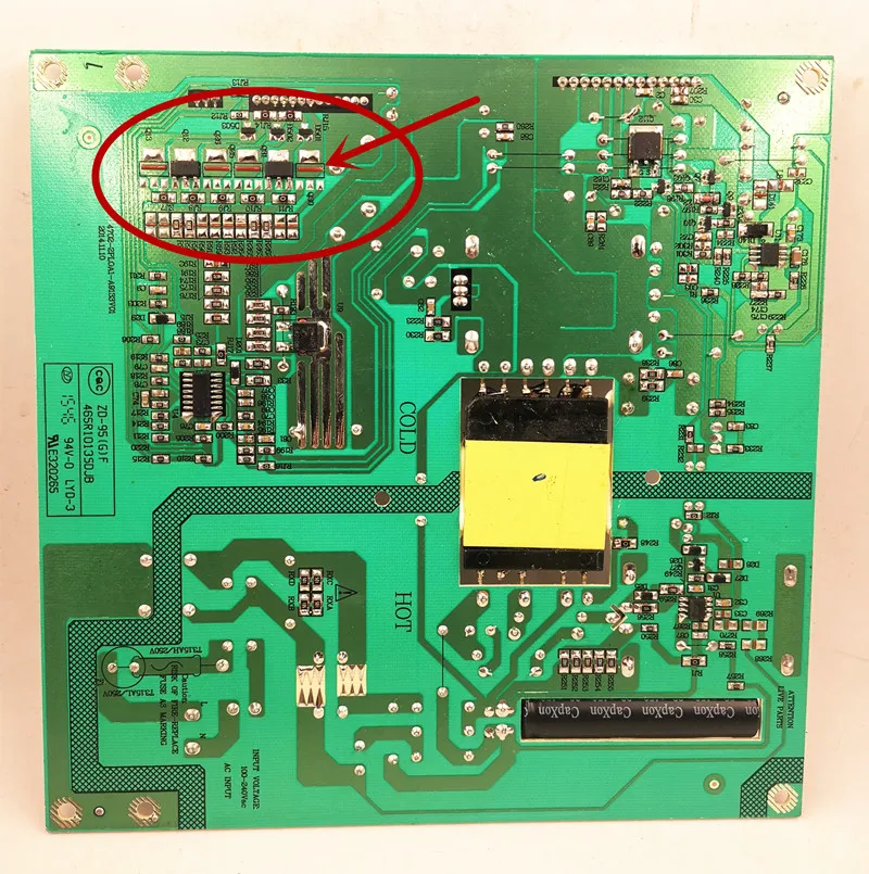 100% new original power supply board LED4253 LYP03008A0 465R1013SDJB K-PL-0A1 part |
