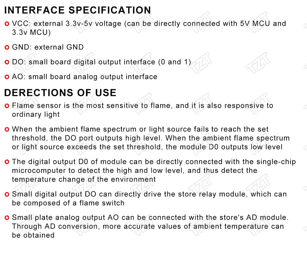 LM393 4 Pin ИК датчик обнаружения пламени модуль пожарный Детектор инфракрасный модуль приемника для arduino Diy Kit