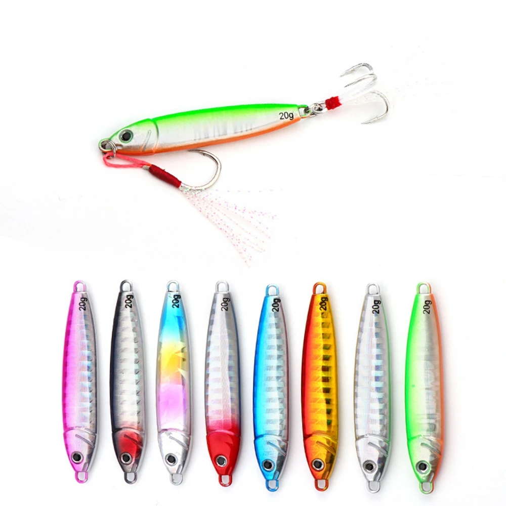 New micro jig Metal Jig Spoon 10G 15G 20G30G Shore Casting Jigging Lead Fish Sea Bass Fishing Lure Artificial Bait Tackle | Спорт и
