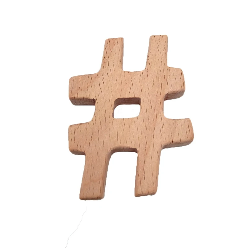 Деревянный Детский Прорезыватель для зубов из бука | Мать и ребенок