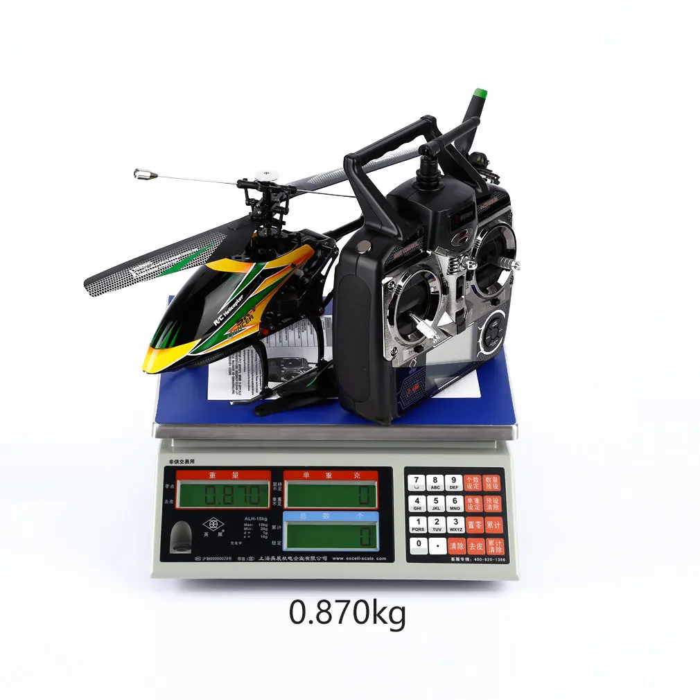 WLtoys V912 4 канала, оснащенный 2,4G ЖК-пультом дистанционного управления, вертолет, пульт дистанционного управления, самолет высокого качества, горячая новинка