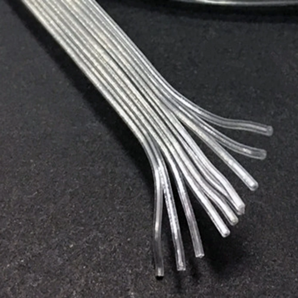 

LED harness cable wire Ultra-fine transparent cable 10pin PVC insulated OD0.8mm for chandelier/ floor lamp dedicated/Table lamp