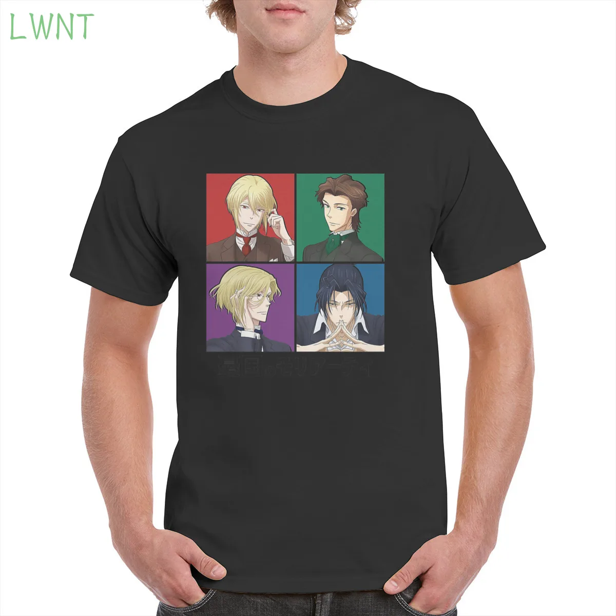 

100% Cotton Moriarty the Patriot True Moriarty comic T shirt Top Harajuku Aesthetic T-shirt Oversized clothes Female/Man
