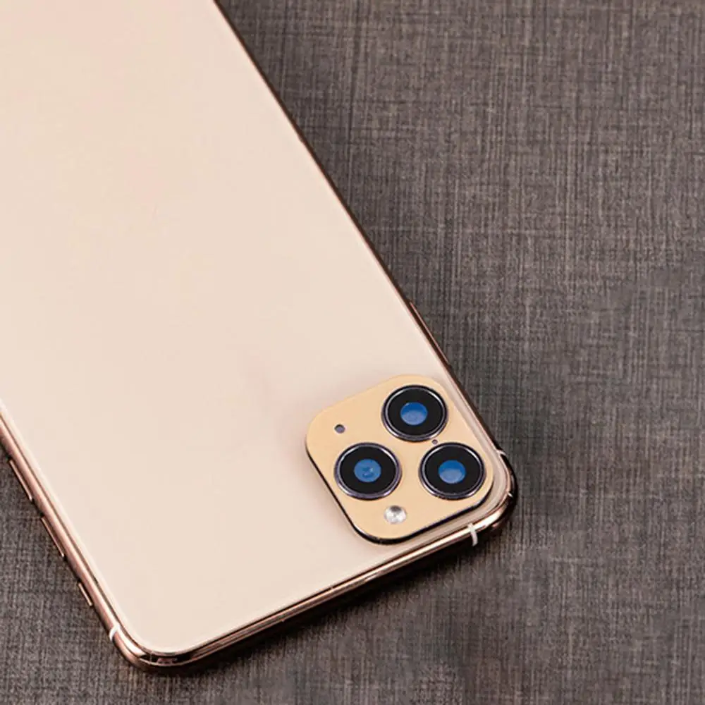 Металлический объектив камеры секундная Замена для iPhone X XS MAX задний объектив para celular