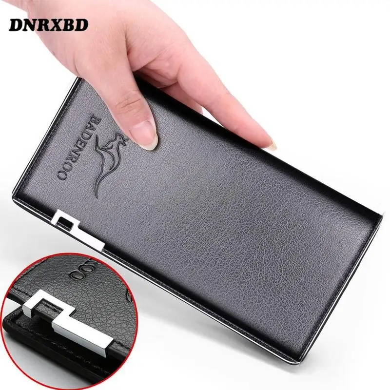 

Men's Wallet ultrathin Clutch Bag Billeteras Para Hombre Men Wallet Leather Luxury Purse Carteira Masculina Couro Wallet For Men