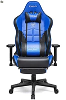 kirogi gaming chair with footrest ergonomic computer chair with lumbar support adjustable pc gaming chair for adults 005