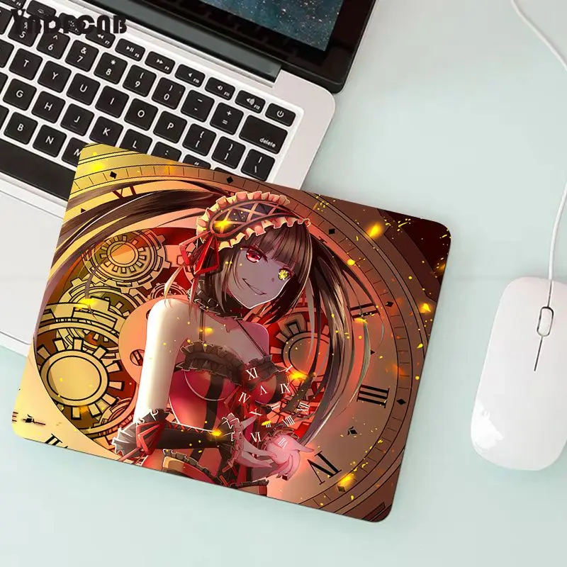 

YNDFCNB Custom Skin Date A Live Tokisaki Kurumi Anime Office Mice Gamer Soft Mouse Pad Top Selling Wholesale Gaming Pad mouse