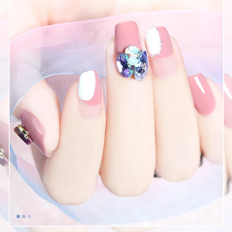 Разноцветные Стразы для ногтей блестящие бусины неправильной формы маникюра