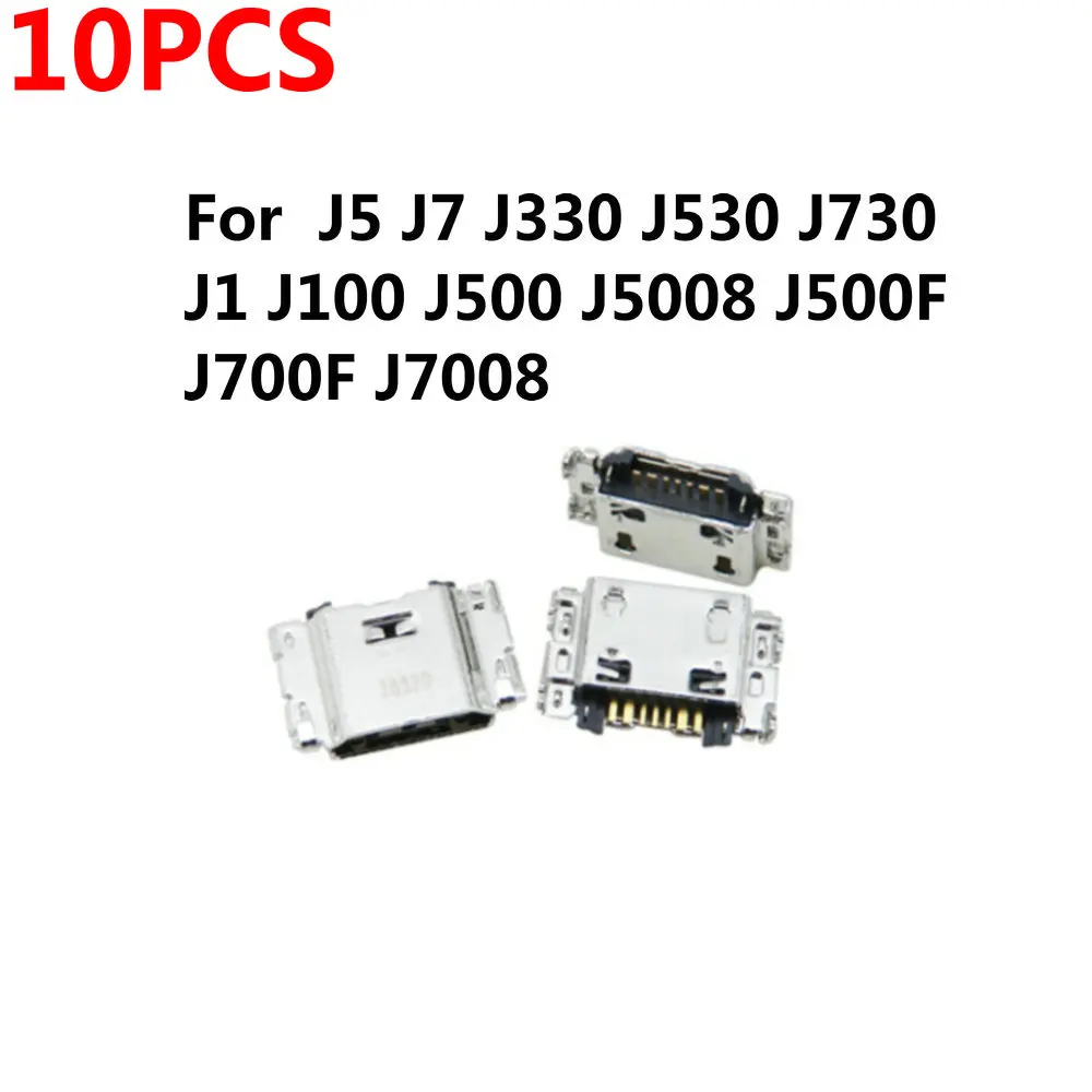 

10pcs Micro USB 7pin mini Connector Mobile Charging port For Samsung J5 J7 J330 J530 J730 J1 J100 J500 J5008 J500F J700F J7008