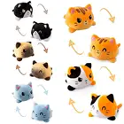 1 шт. мультяшный двухсторонний Кот гэто Детский плюшевый Плюшевый единорог двухсторонняя флип-кукла Симпатичные игрушки для Pulpos