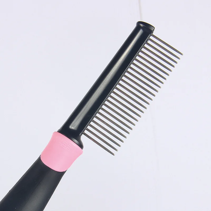 

Combs With Non-Slip Handle Small Medium Dog Hair Brushes Hair Removal Knotting Comb Grooming Supplies For Dogs Cats