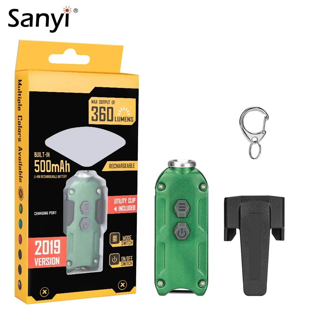 Светодиодный мини светильник XPG с двойным переключателем 4 режима перезаряжаемый