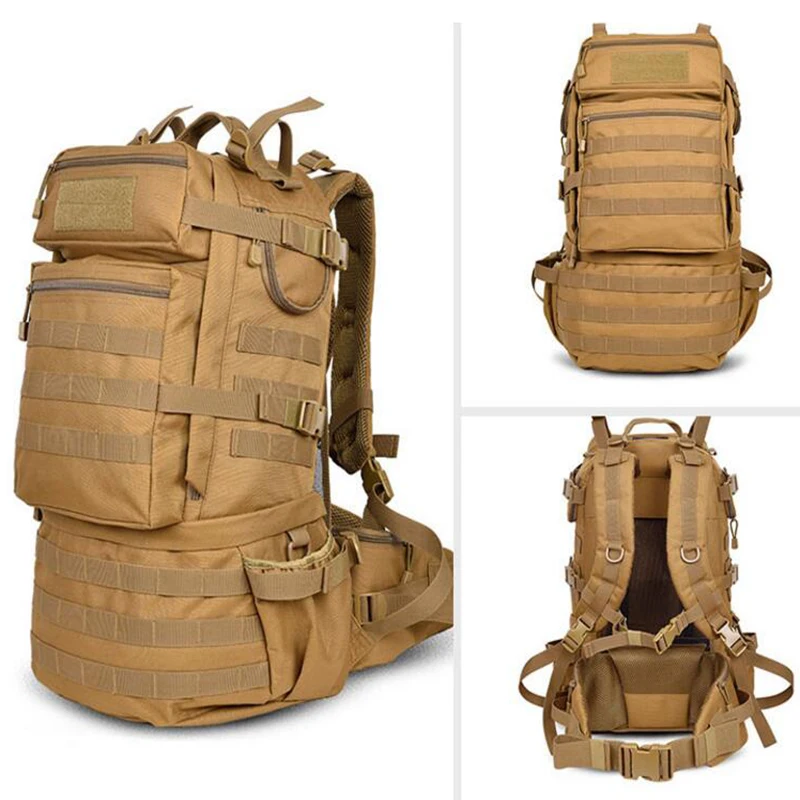 Большой военный рюкзак для мужчин 50 л тактический дорожный Рюкзак Сумка Molle