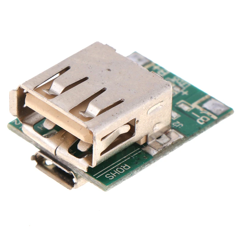 Повышающий Модуль питания 1 А 5 В защитная плата для зарядки литий ионных и