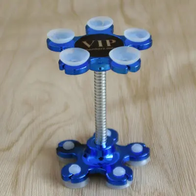 blue Подставка на присоске, автомобильный мобильный навигационный кронштейн, настольный/Автомобильный вращающийся на 360 градусов, Волшебная присоска, держатель для мобильного телефона, Автомобильный кронштейн - Цвет: blue